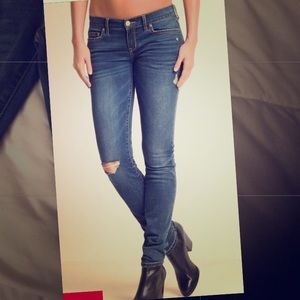 Aeropostale Dark Wash Skinny Jeans